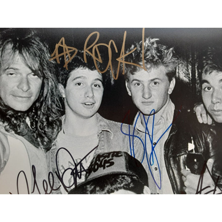 David Lee Roth, Sean Penn, Beastie Boys 8 x 10 sign photo