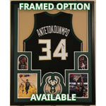 Load image into Gallery viewer, Giannis Antetokounmpo Milwaukee Bucks NBA champions 2020-21 team signed jersey with proof
