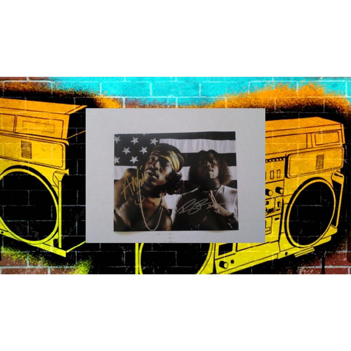 Outkast, Andre 3000, and Big Boi 8 by 10 signed photo with proof