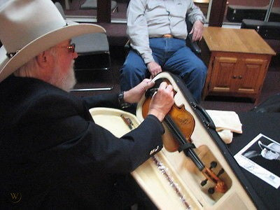 Charlie Daniels Way Down Yonder LP signed