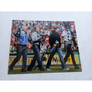 Robert Kraft, Tom Brady, Bill Belichick 8 x 10 signed photo with proof