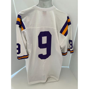 Joe Burrow White LSU Tigers Autographed Nike Game Jersey