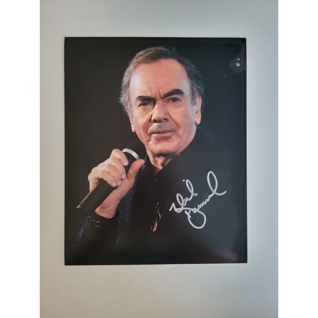 Neil Diamond 8x10 photo signed with proof