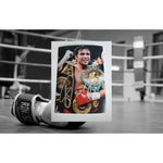 Load image into Gallery viewer, Oscar De La Hoya 5 x 7 photograph signed
