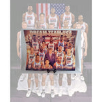 Load image into Gallery viewer, USA Dream Team Michael Jordan Magic Johnson Karl Malone Larry Bird signed with proof
