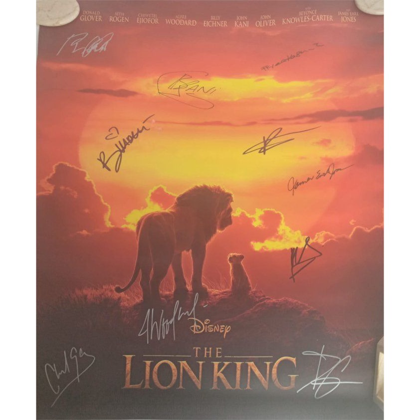 lion king movie poster