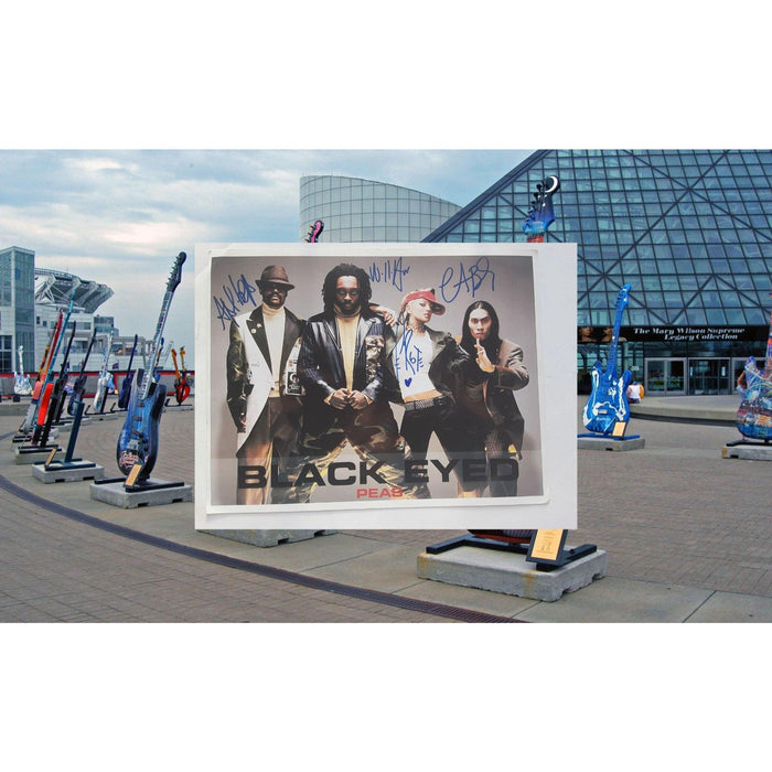 The Black Eyed Peas 8 by 10 signed photo