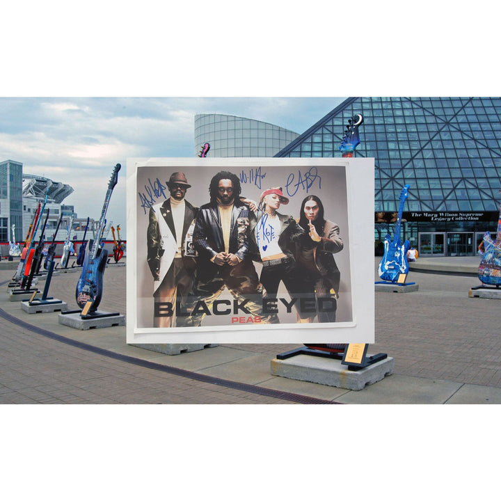 The Black Eyed Peas 8 by 10 signed photo - Awesome Artifacts 