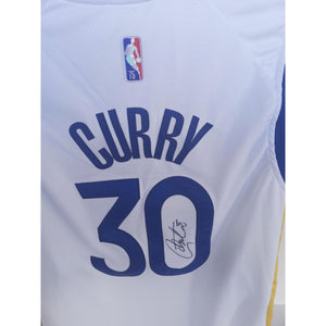 Stephen Curry Golden State Warriors Size 52 game model jersey signed with proof