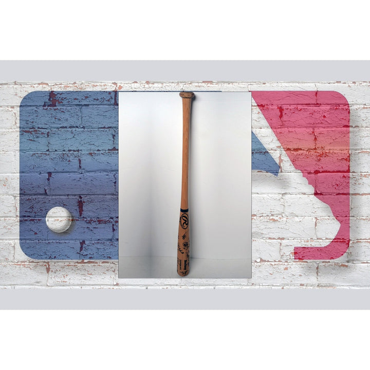 Dave Winfield, Gaylord Perry, Mariano Rivera, Willie Randolph, Ferguson Jenkins signed big stick bat signed with proof