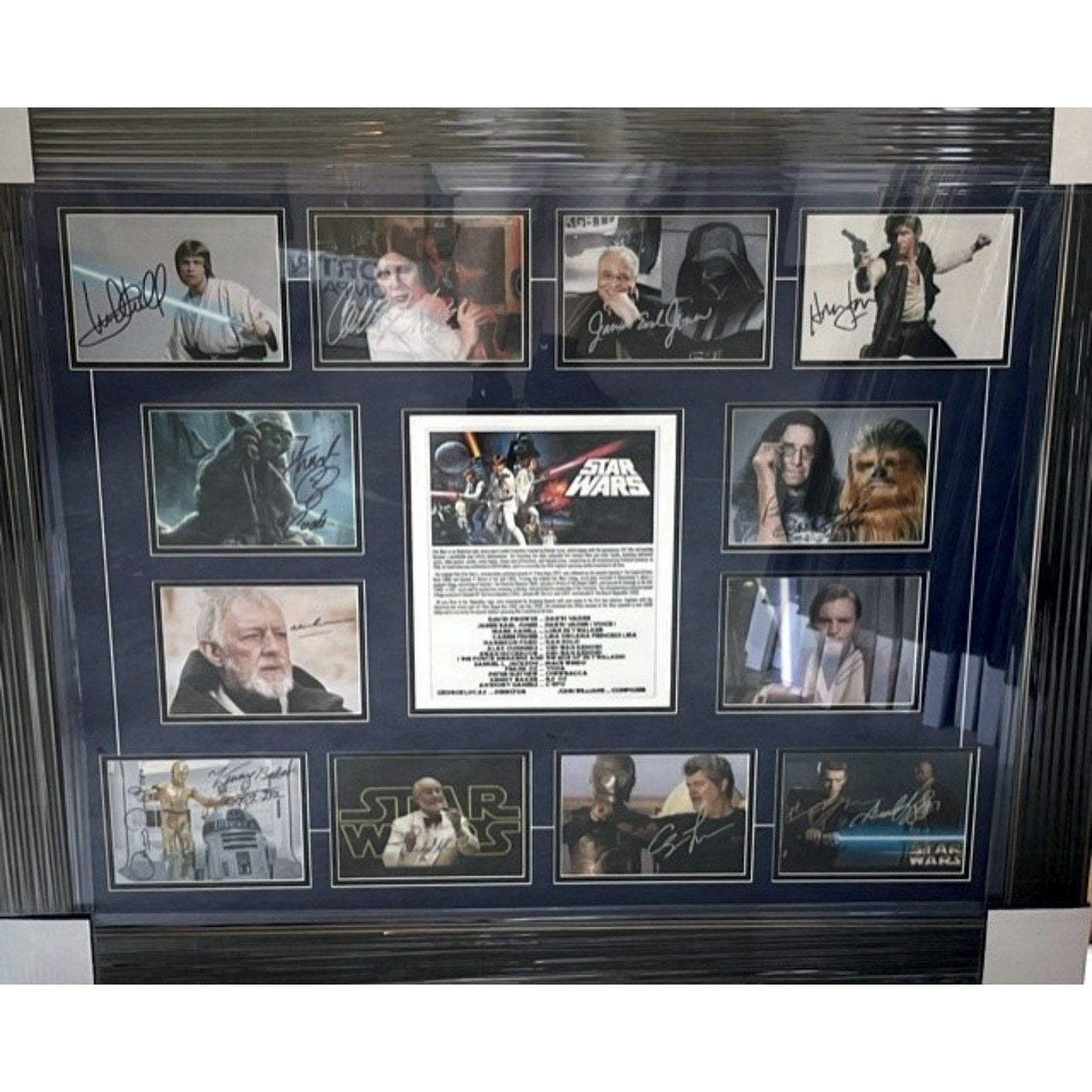 George Lucas Star Wars 5 x 7 photo signed with proof