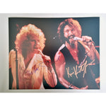 Load image into Gallery viewer, Kris Kristofferson and Barbra Streisand, A Star is Born 8 by 10 signed photo with proof
