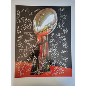Aaron Rodgers Charles Woodson 2009 Green Bay Packers team signed Super Bowl champs 16 by 20 photo