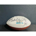 Load image into Gallery viewer, Patrick Mahomes, Andy Reid, Travis Kelce, Tyreek Hill signed football
