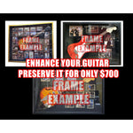 Load image into Gallery viewer, Morrissey Robert Smith The Cure and The Smiths signed guitar with proof
