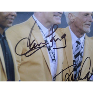 Marcus Allen Howie Long Dave Casper Mike Haynes Ray Guy 8 x 10 signed
