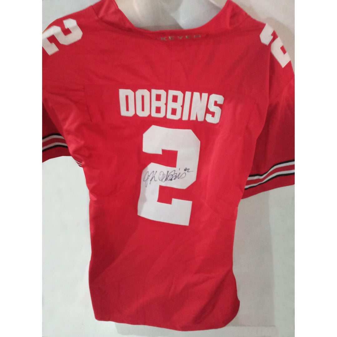 J. K. Dobbins Ohio State signed jersey with proof