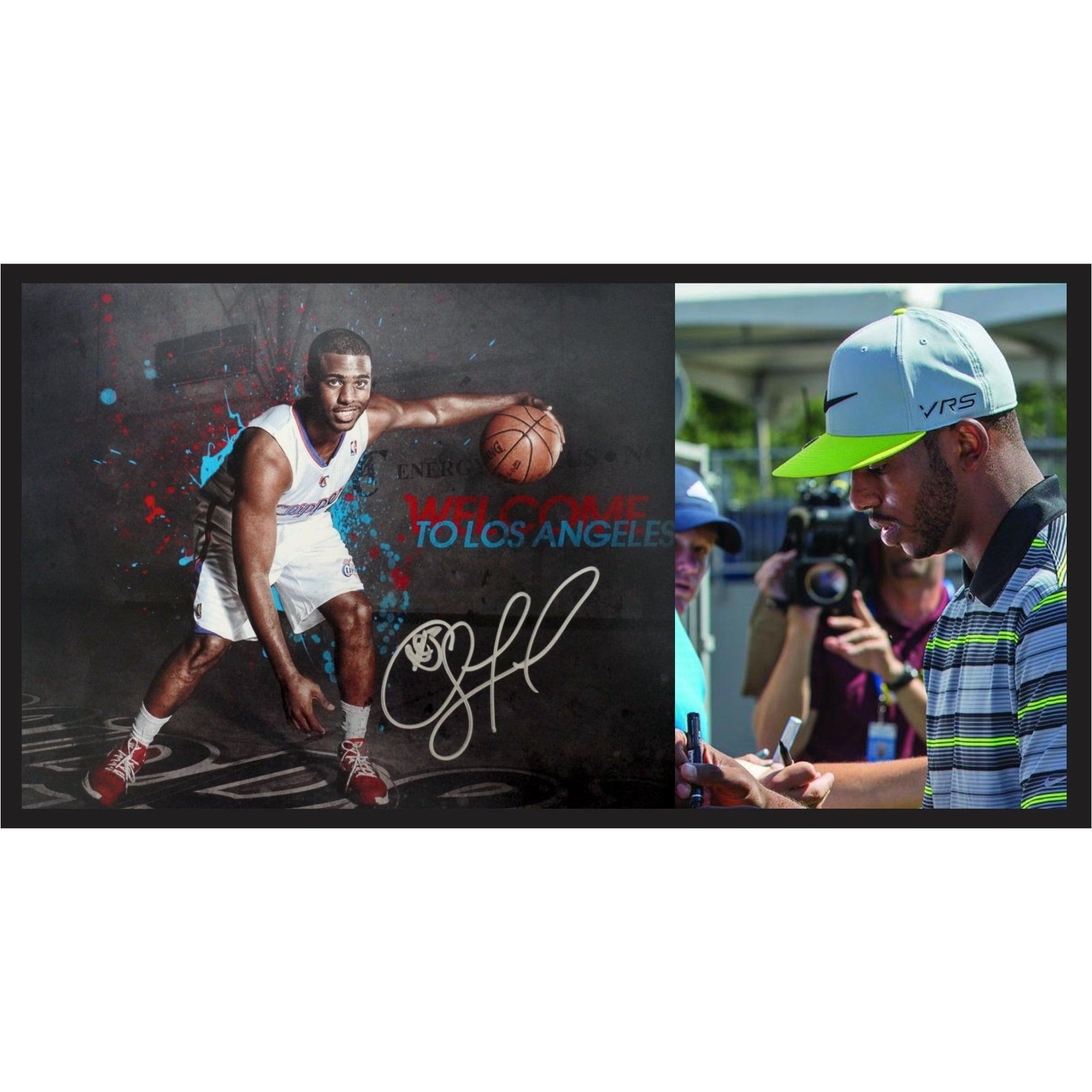 Chris Paul Los Angeles Clippers 8 x 10 photo signed with proof