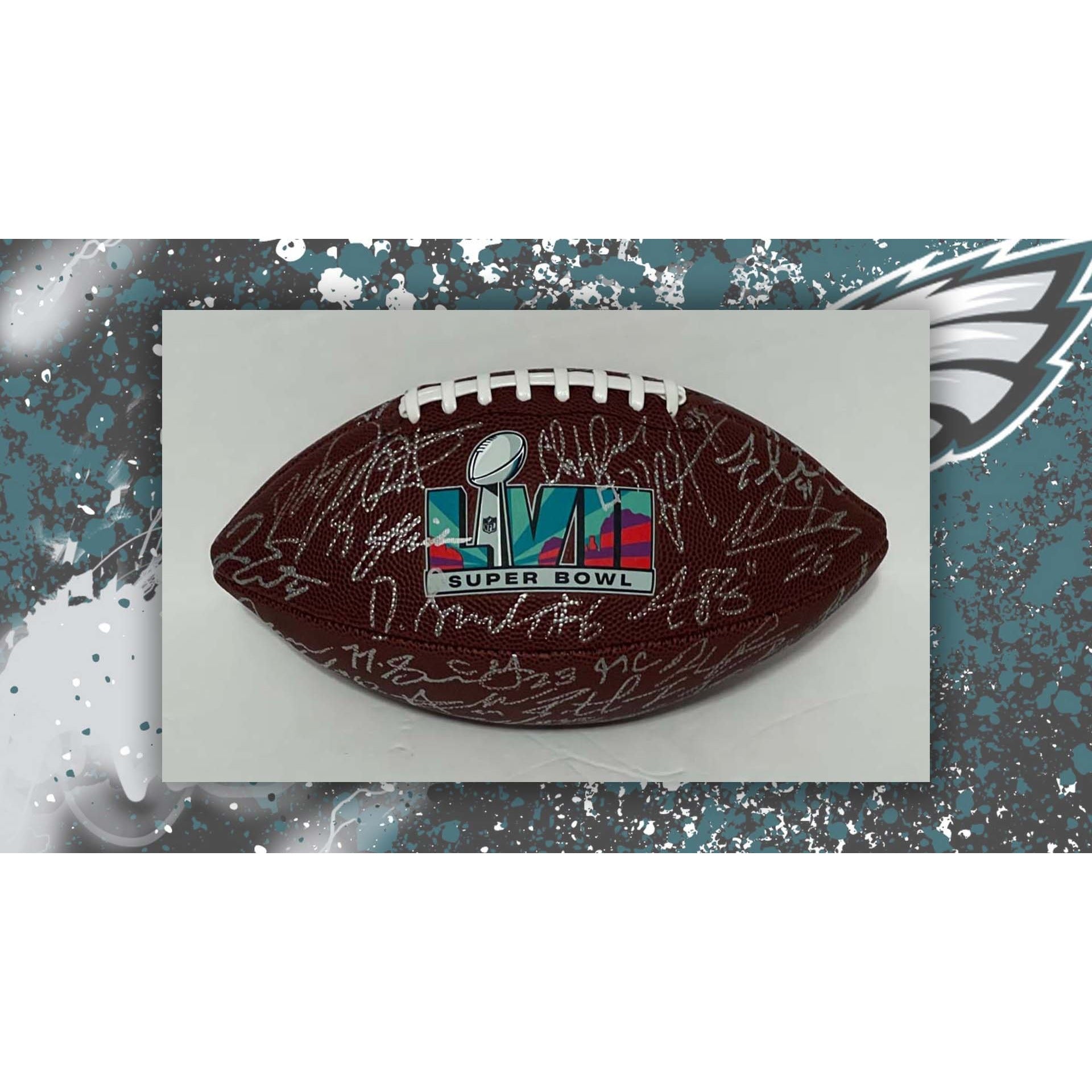 Philadelphia Eagles 2022- 2023 Riddell Speed full size Super Bowl 57 t –  Awesome Artifacts