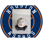 Load image into Gallery viewer, Houston Astros Alex Bregman Jose Altuve Yordan Alvarez Jeremy Pena signed MLB Rawlings game baseball signed with proof &amp; free case
