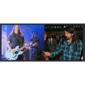 David Grohl Foo Fighters 8 by 10 photo sign with proof