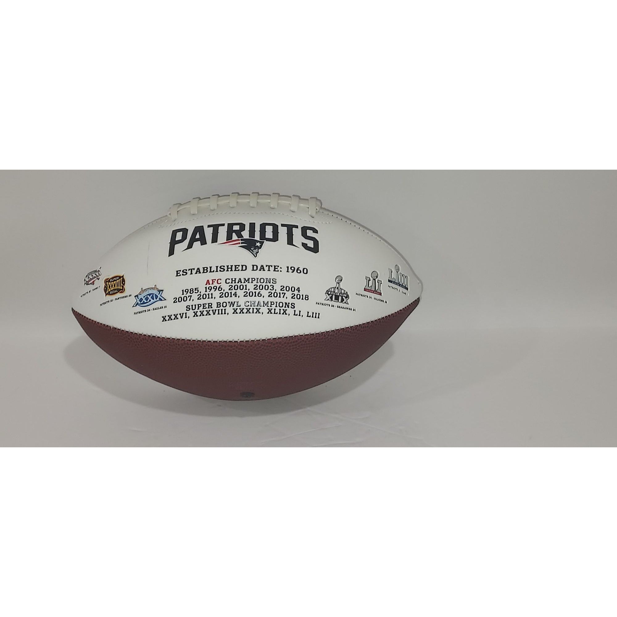 New England Patriots Super Bowl LIII Champions Black Framed Jersey Logo  Display Case