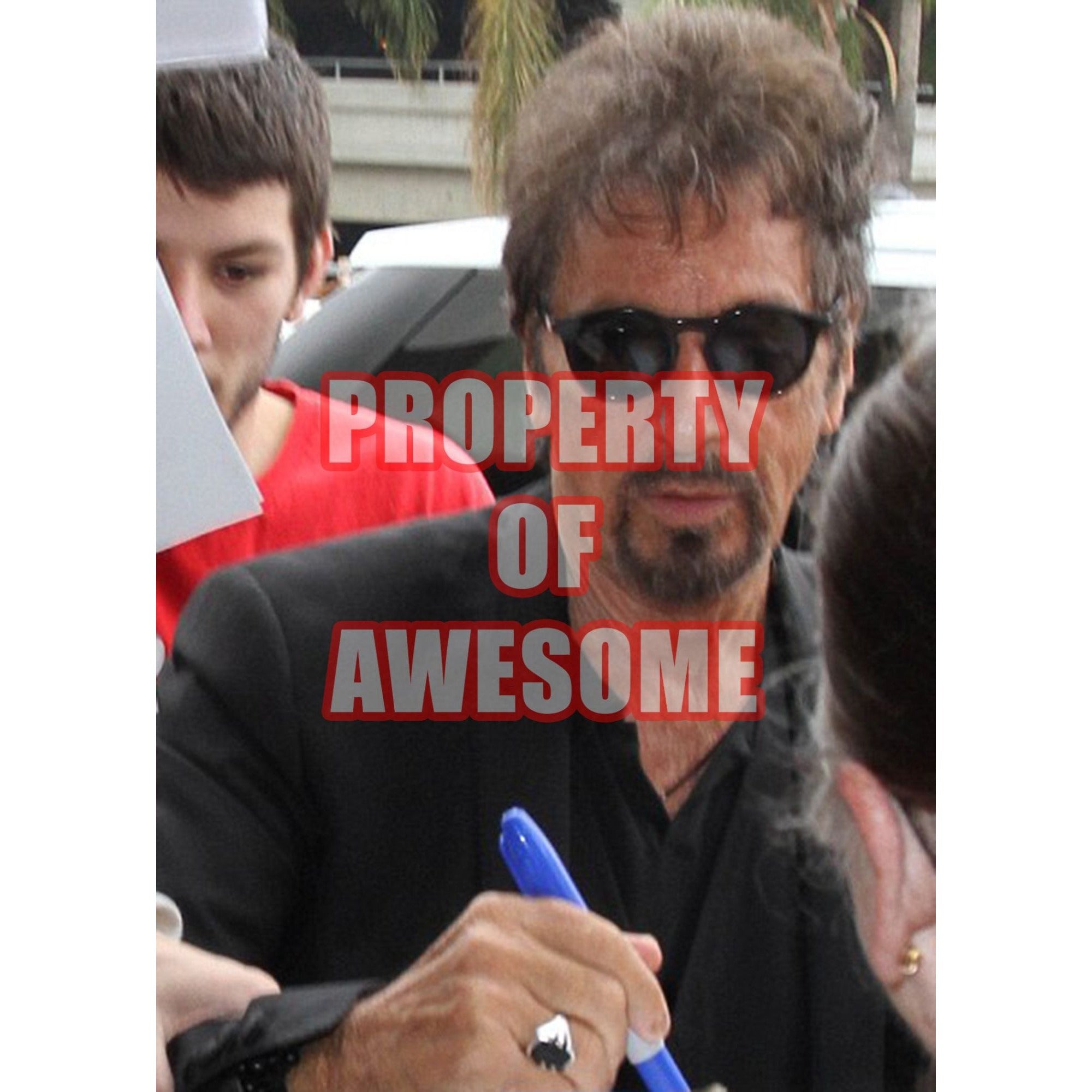 Al Pacino Scarface signed and inscribed with proof