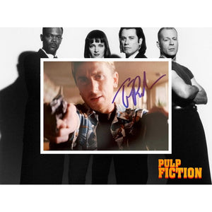 Tim Roth " Pumpkin" Pulp Fiction 5 x 7 photo signed