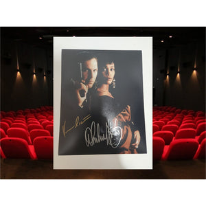 The Bodyguard Kevin Costner and Whitney Houston 8 x 10 photo signed with proof