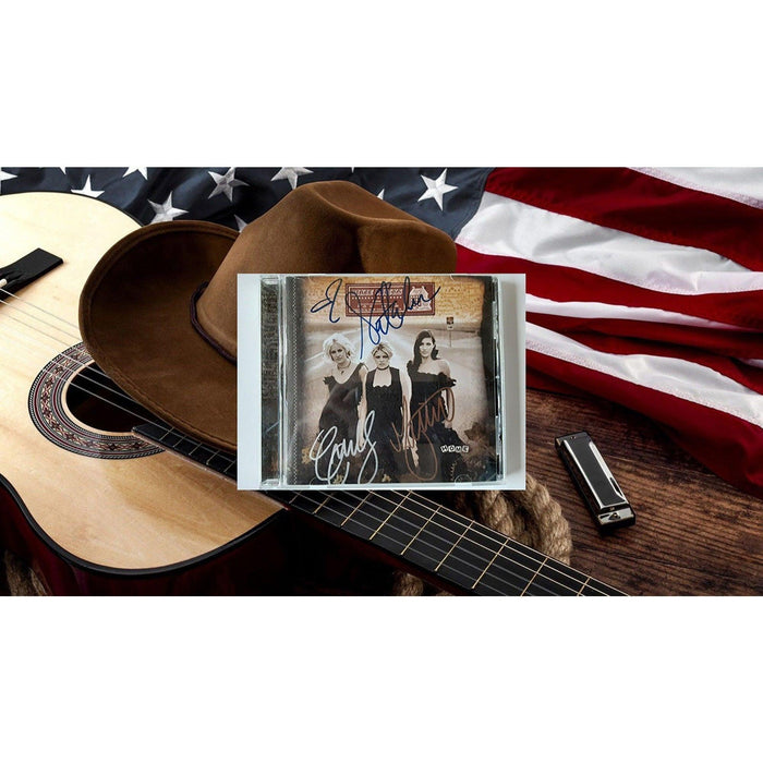 Natalie Maines Dixie Chicks CD cover signed with proof