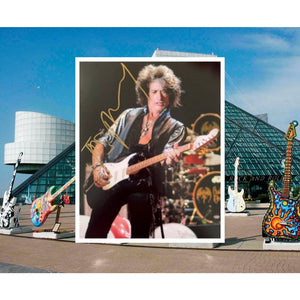 Joe Perry Aerosmith 8 x 10 signed photo with proof