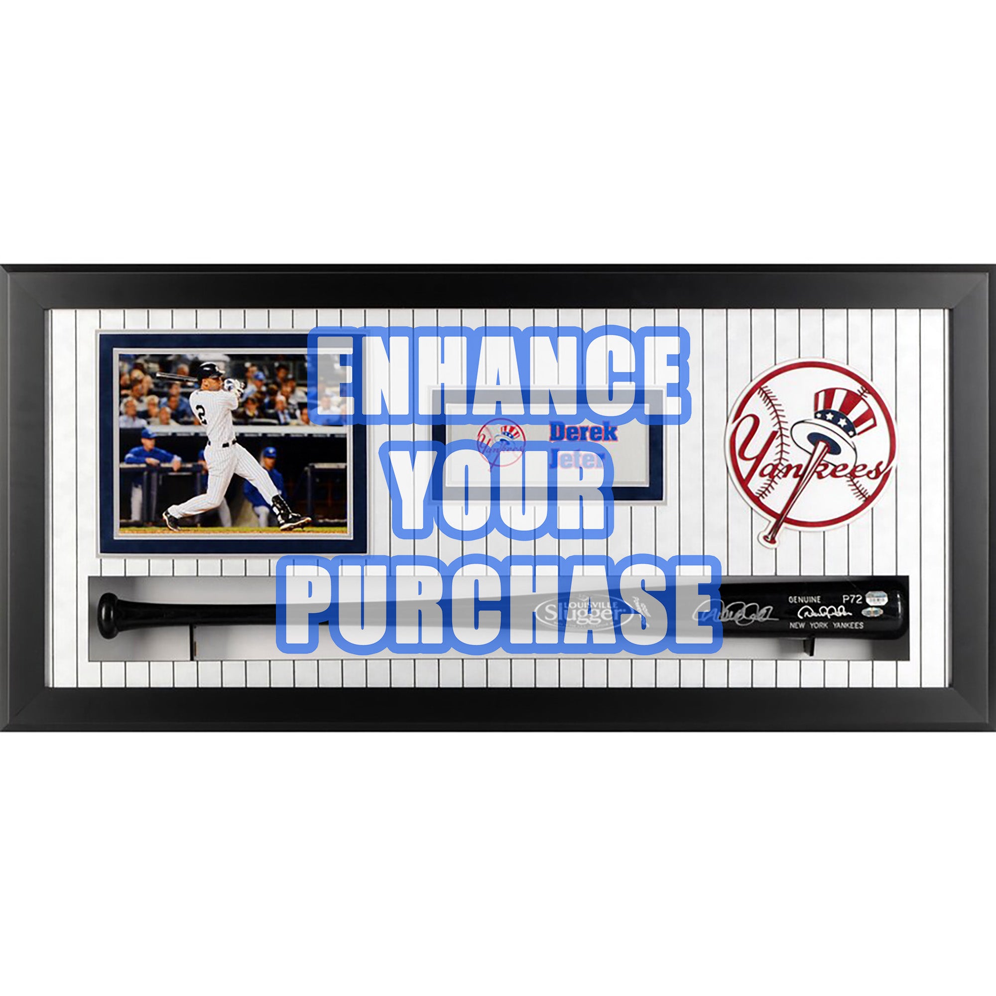 Los Angeles Dodgers Manny Ramirez, Matt Kemp, Andre Ethier big stick bat signed with proof