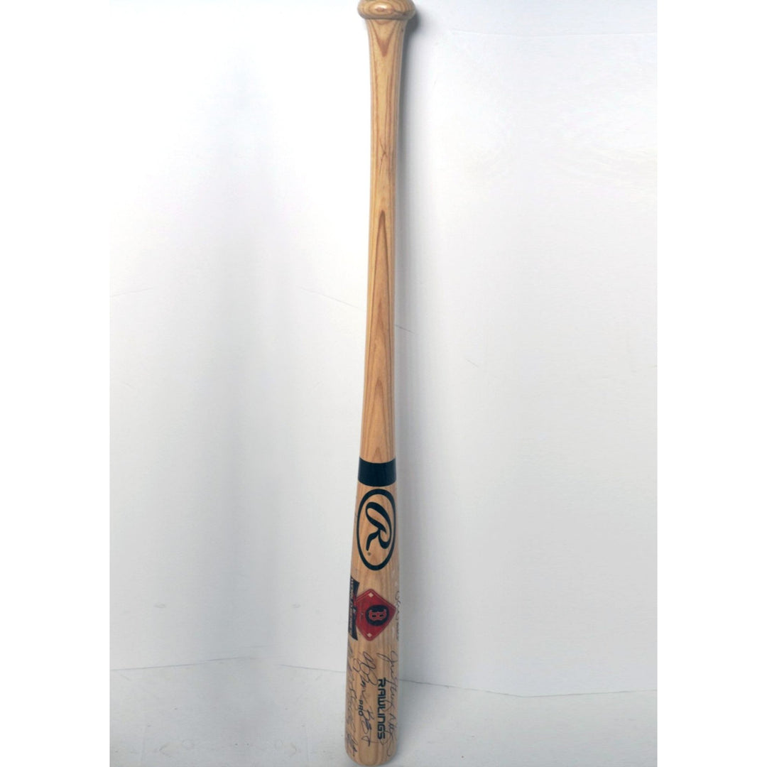 Mookie Betts Boston 2018 Boston Red Sox World Series champions team signed bat signed with proof - Awesome Artifacts 