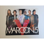 Load image into Gallery viewer, Adam Levine Maroon 5 band signed 8x10 photo
