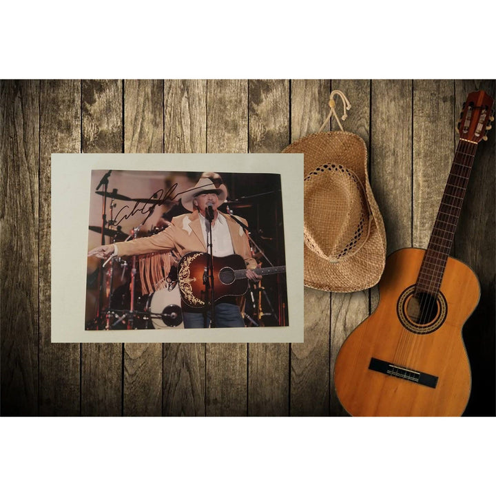 Alan Jackson 8 x 10 signed photo