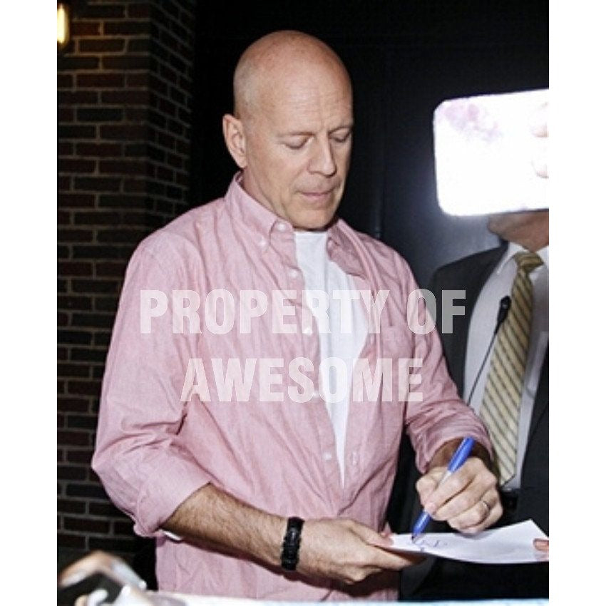 Bruce Willis Pulp Fiction "Butch Coolidge" 5 x 7 photo signed with proof