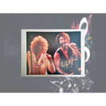 Load image into Gallery viewer, Kris Kristofferson and Barbra Streisand, A Star is Born 8 by 10 signed photo with proof
