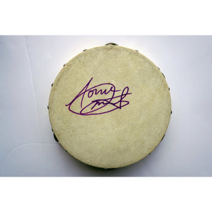 Janet Jackson signed tambourine with proof