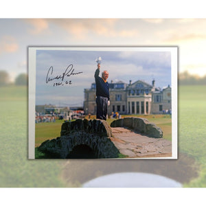 Arnold Palmer farewell to Saint Andrews signed with proof 8 by 10