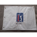 Load image into Gallery viewer, Tom Watson signed golf PGA pin flag with proof

