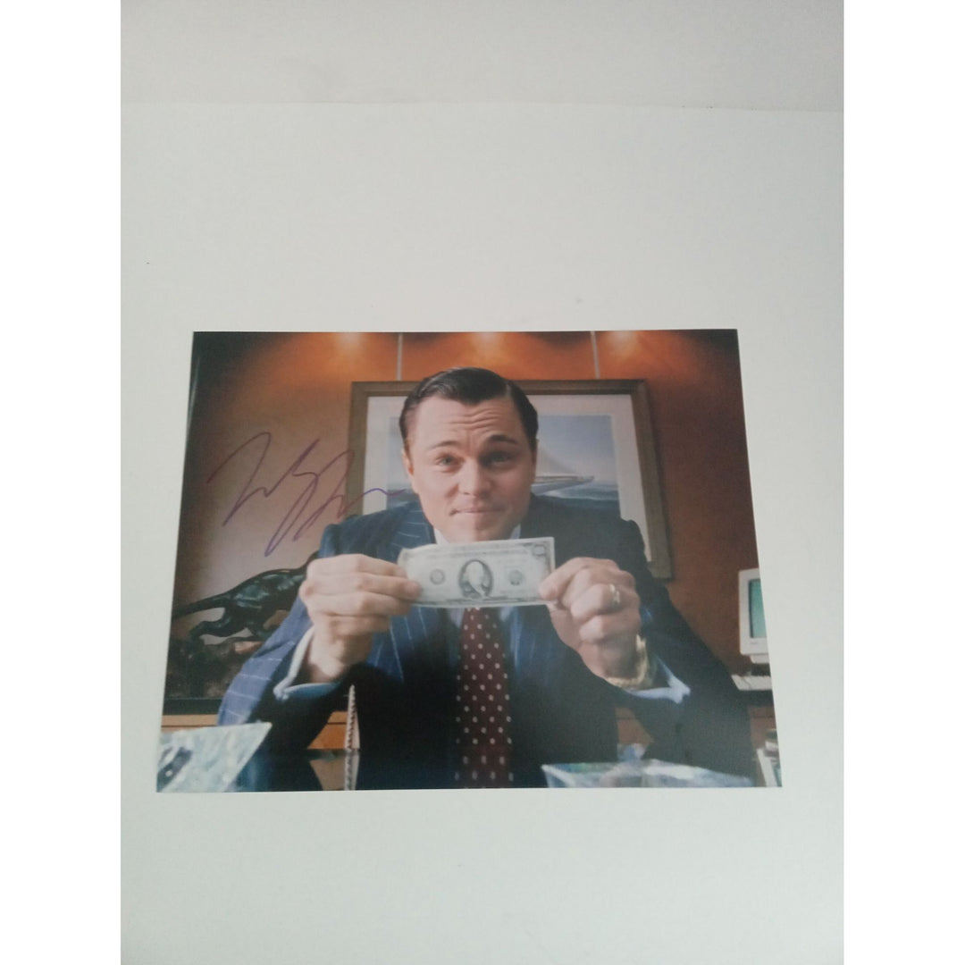 Leonardo DiCaprio The Wolf of Wall Street signed 8 x 10 photo with proof - Awesome Artifacts 