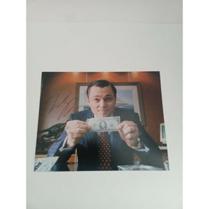 Leonardo DiCaprio The Wolf of Wall Street signed 8 x 10 photo with proof