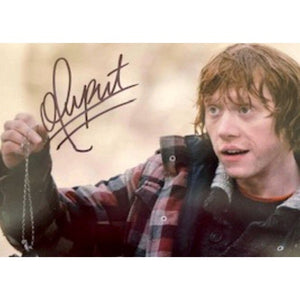 Ron Weasley Rupert Grint Harry Potter 5 x 7 photo signed with proof