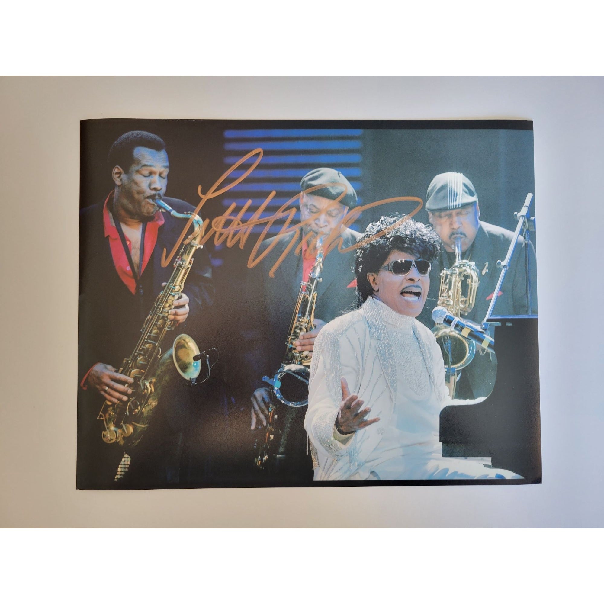 Richard Wayne Penniman Little Richard  8x10 photo signed