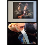 Load image into Gallery viewer, Gregg Allman and Billy Gibbons 8x10 photo signed

