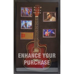 Load image into Gallery viewer, Johnny Cash Walk the Line movie cast signed Joaquin Phoenix Reese Witherspoon guitar signed
