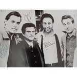 Load image into Gallery viewer, Robert DeNiro, Joe Pesci, Martin Scorsese, Ray Liotta Goodfellas 30x24 poster signed with proof
