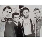 Load image into Gallery viewer, Robert DeNiro, Joe Pesci, Martin Scorsese, Ray Liotta Goodfellas 30x24 poster signed with proof - Awesome Artifacts 
