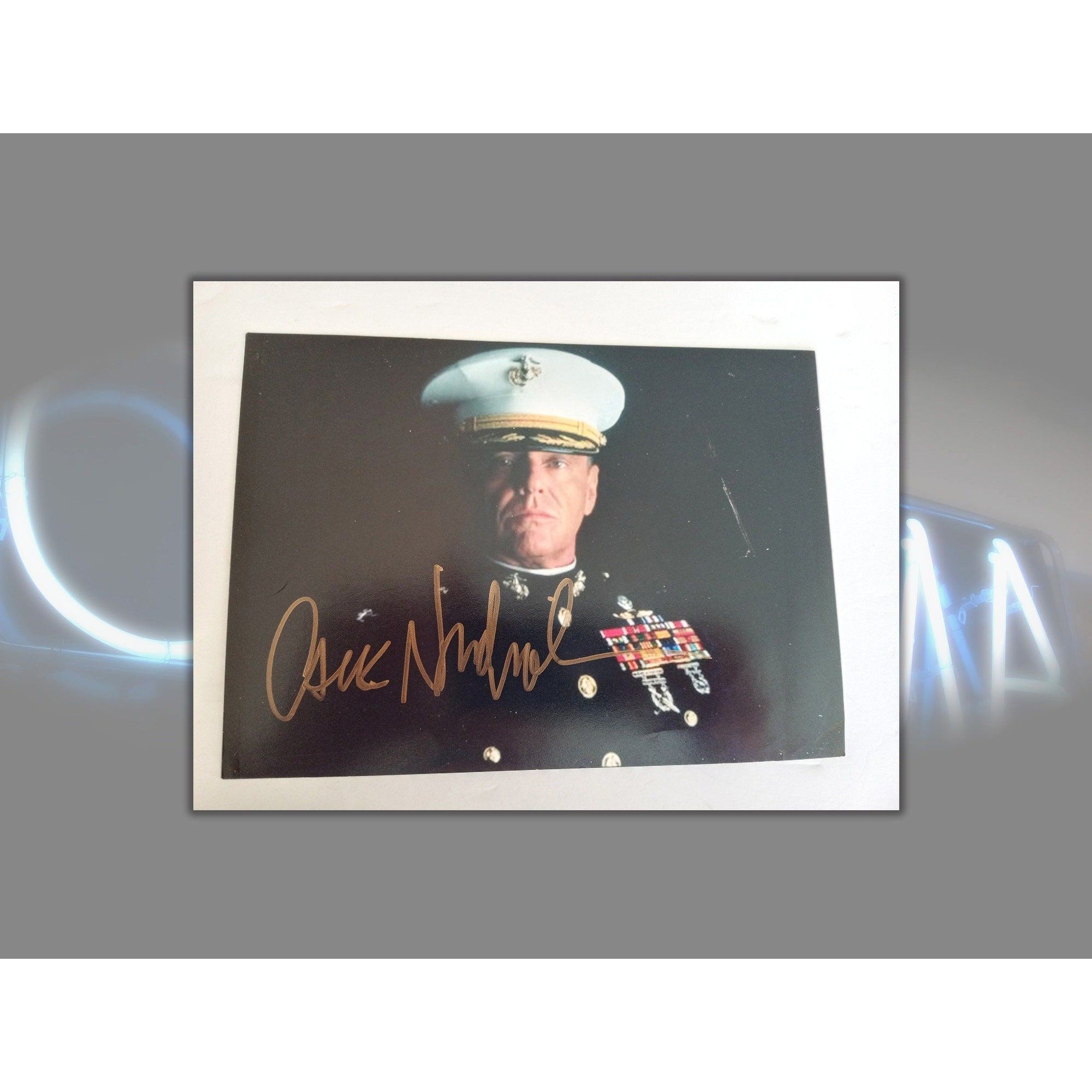 Jack Nicholson "A Few Good Men" 5 x 7 photo signed with proof