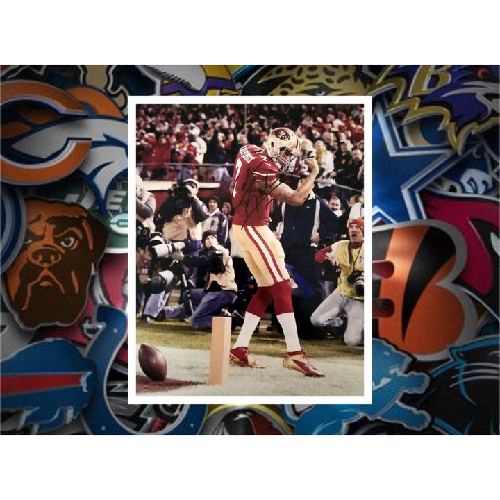 Colin Kaepernick San Francisco 49ers 8 by 10 photo signed